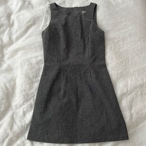 A line dress, grey